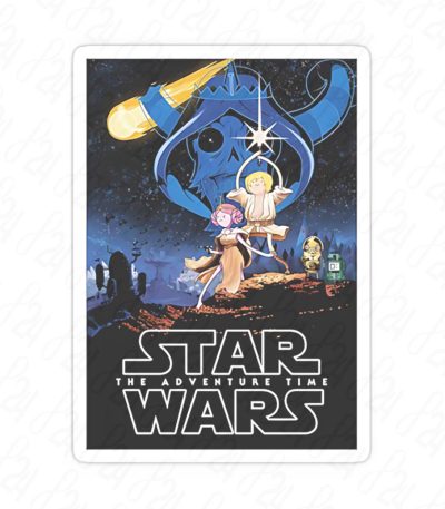 استیکر لوگوی Adventure wars جنگ ستارگان