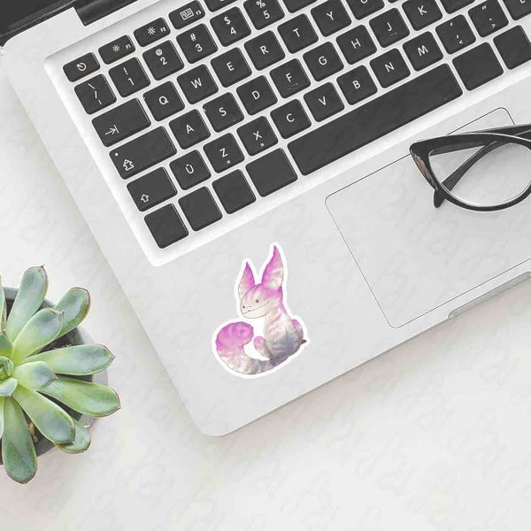 استیکر ace pride lothcat روی لپ تاپ