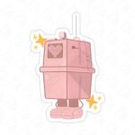 استیکر لوگوی gonk droid جنگ ستارگان